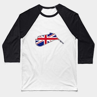 Mallory Park Circuit [flag] Baseball T-Shirt